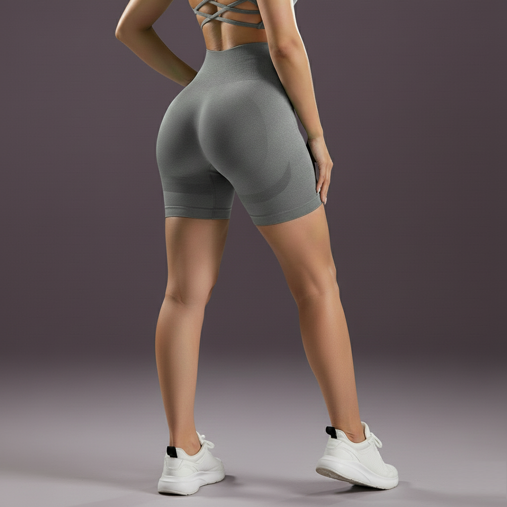 Short LUXE Gris Café