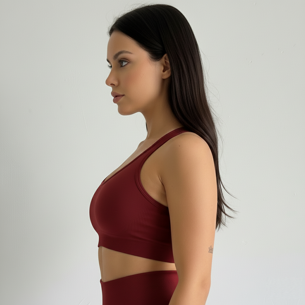 Brassière LUXE Rouge Grenade