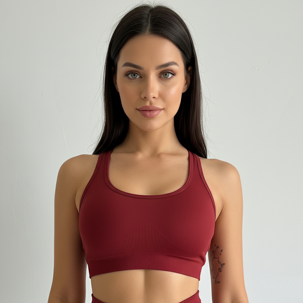 Brassière LUXE Rouge Grenade