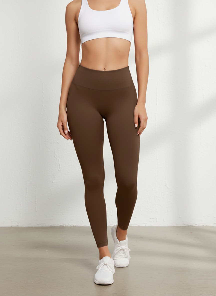 Leeging LUXE Marron Bois de Santal