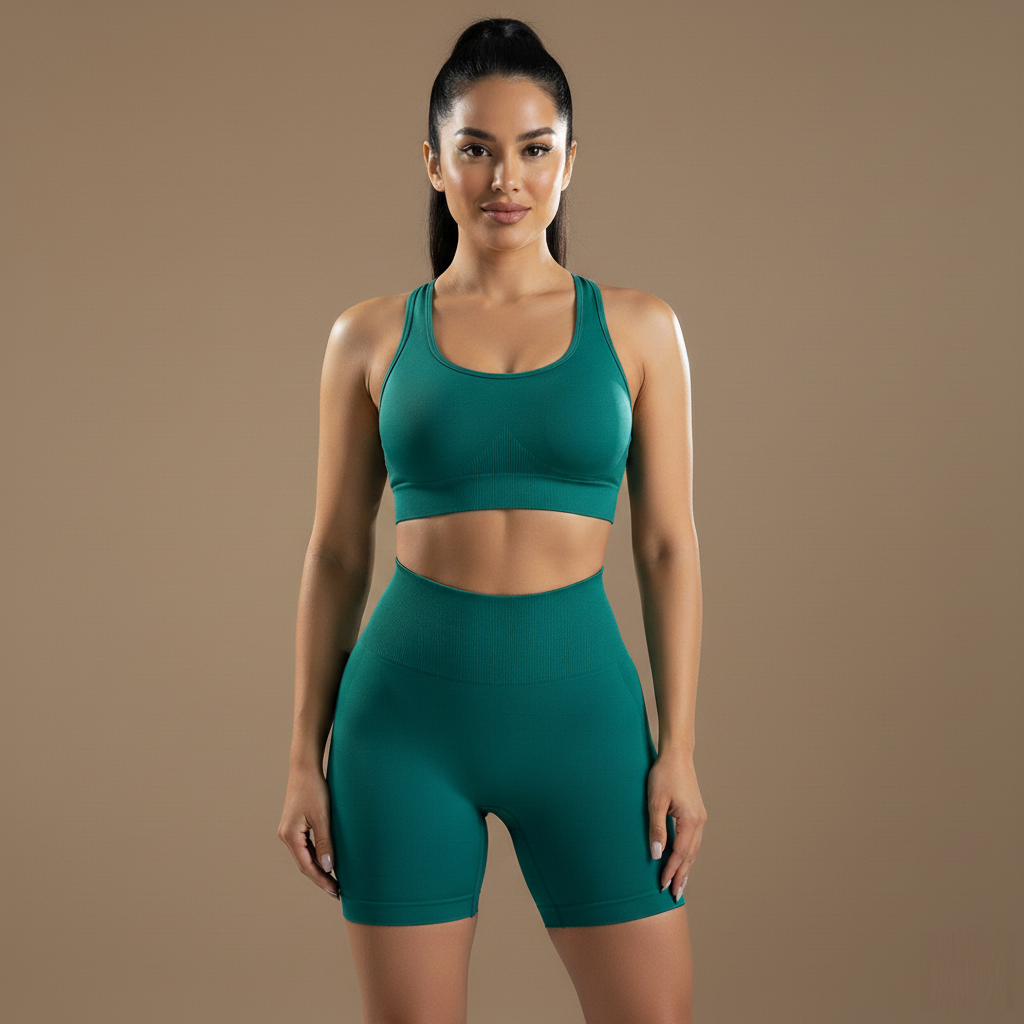 ESSENTIAL_FIT Ensemble de Sport Vert