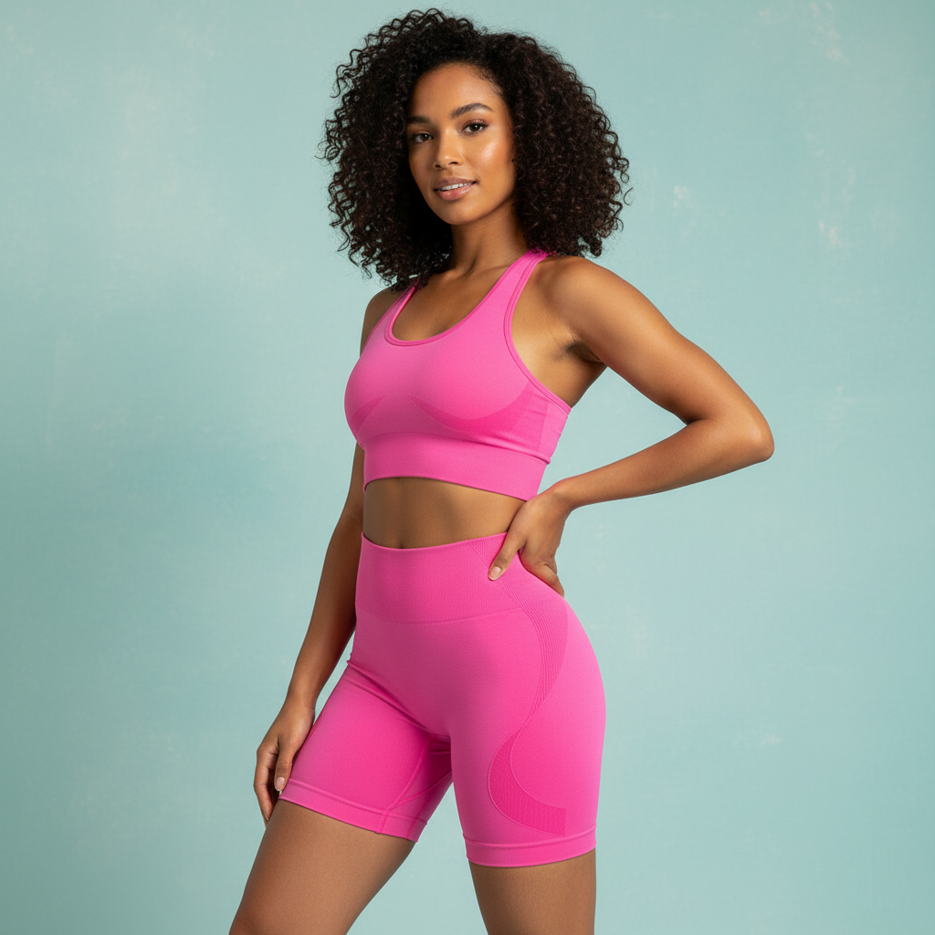 ESSENTIAL_FIT Ensemble Rose