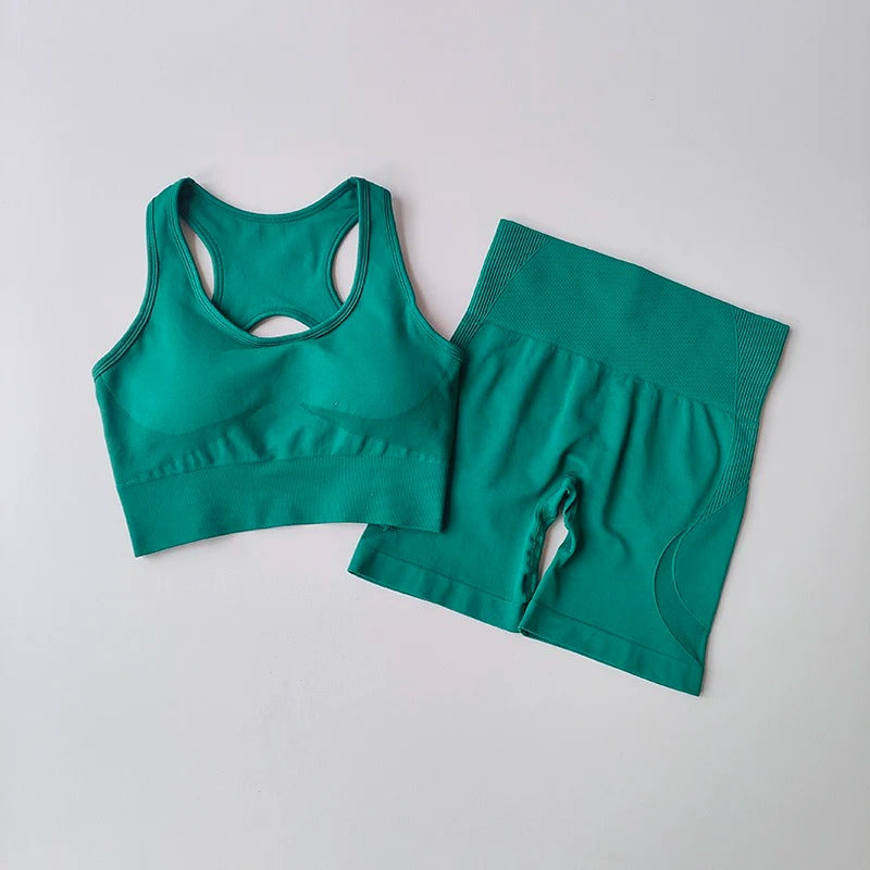ESSENTIAL_FIT Ensemble de Sport Vert