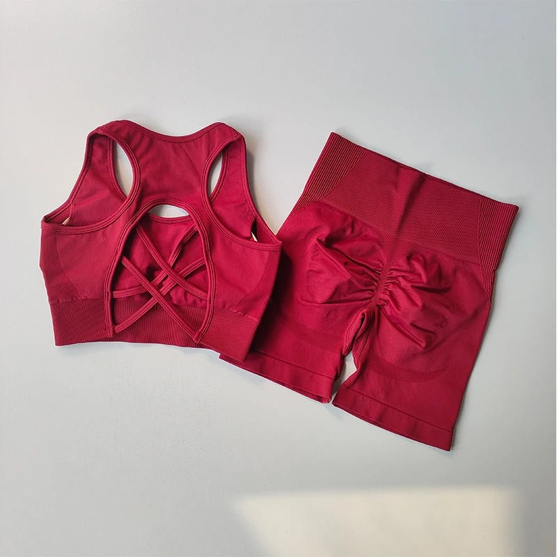 ESSENTIAL_FIT Ensemble Rouge